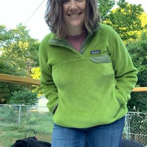 Patagonia snap t pullover Green, large